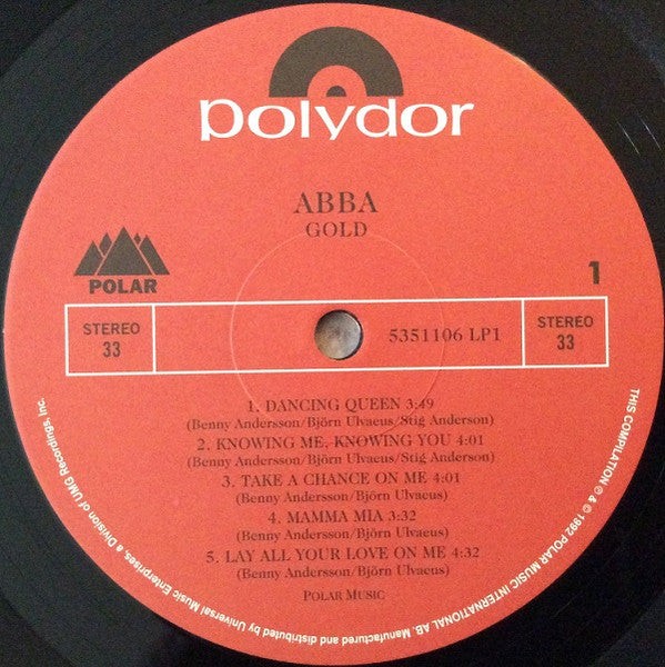 ABBA – Gold | Greatest Hits| 2LP| 19 Essential Songs| Fast Secure Shipping