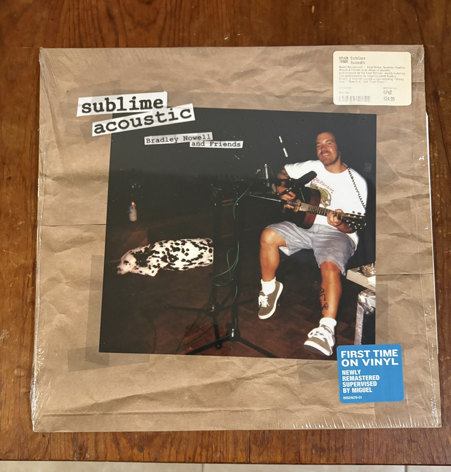 Sublime – Acoustic: Bradley Nowell & Friends 1998 Vinyl LP 2016 Open Mint Hype *