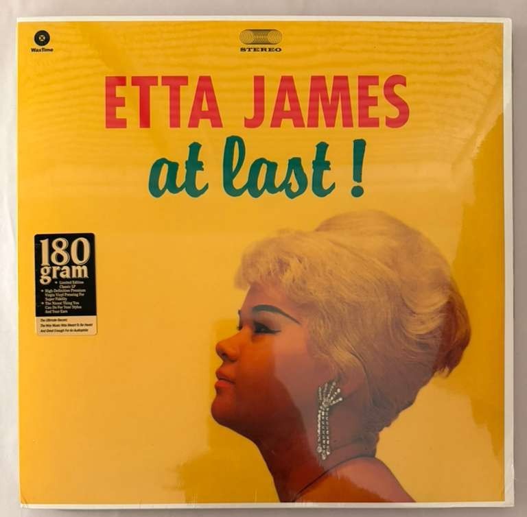 ETTA JAMES – AT LAST! – 180GM VINYL LP LIMITED WAXTIME 2013 – NEW – A30