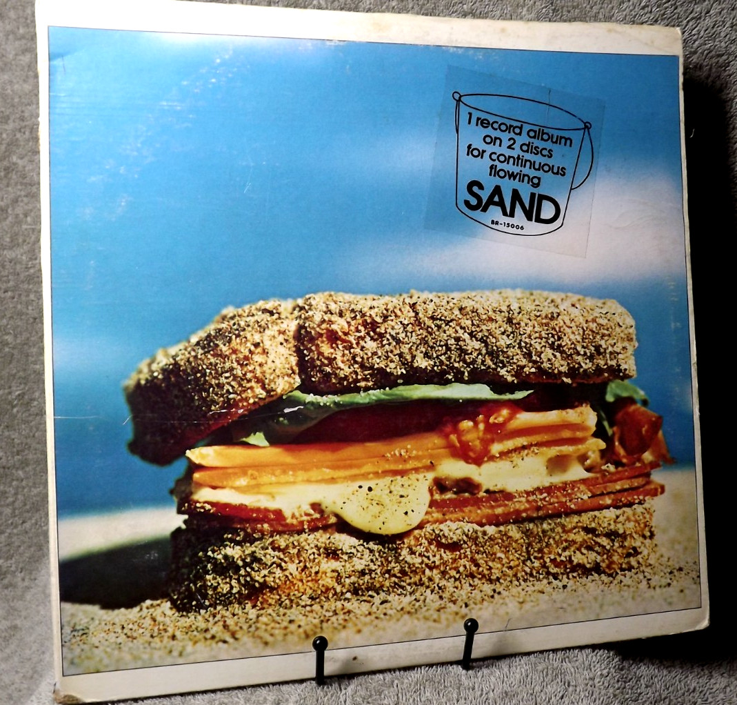 SAND = SELF TITLED – – BARNABY RECORDS LP# BR15006 = PROMO LP