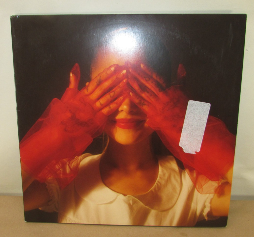 Ariana Grande Eternal Sunshine Ruby Red Vinyl LP Record 2024 Used VG+