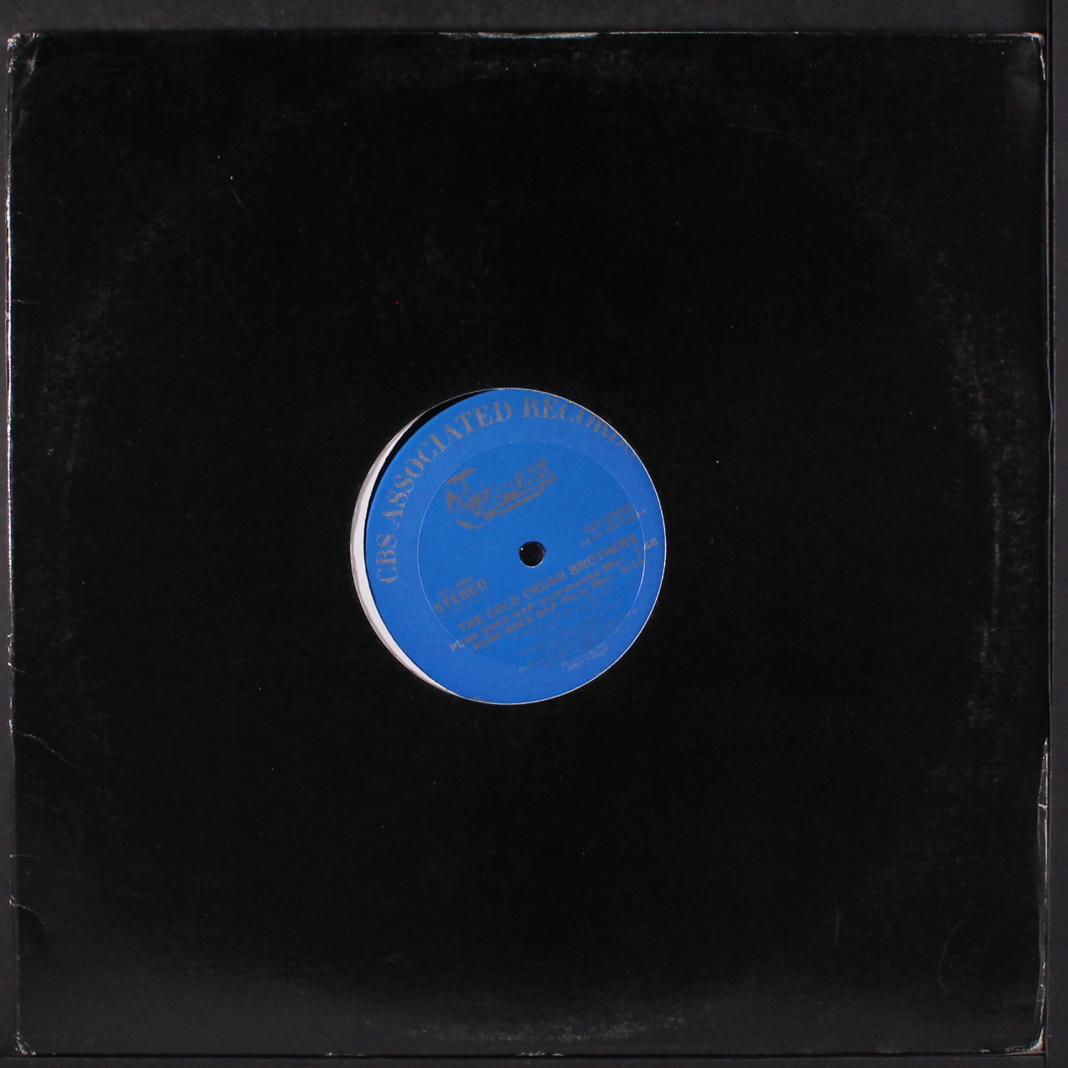 COLD CRUSH BROTHERS: punk rock rap (4 mixes) CBS ASSOC 12″ Single 33 RPM