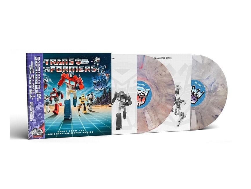 TRANSFORMERS – Music from the Original Animated Series **Color 2 LP** NEW SEALED