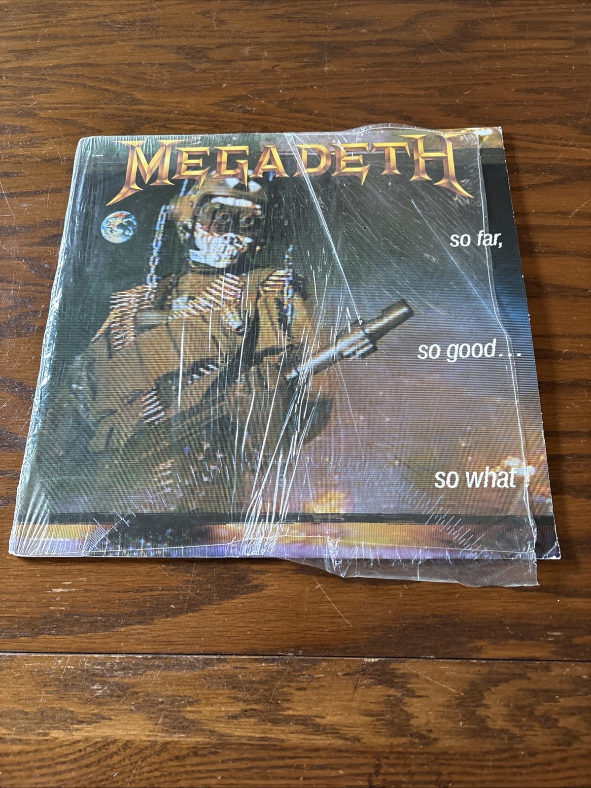 Megadeth 1988 Combat 1st Press Vinyl “ So Far, So Good… So What!” C1-48148