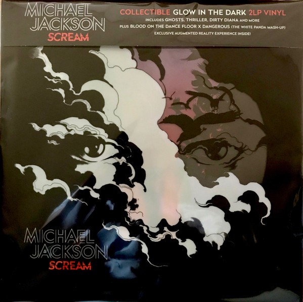 Michael Jackson – Scream (GLOW IN THE DARK + BLUE SPLATTER VINYL) – POP *SEALED/