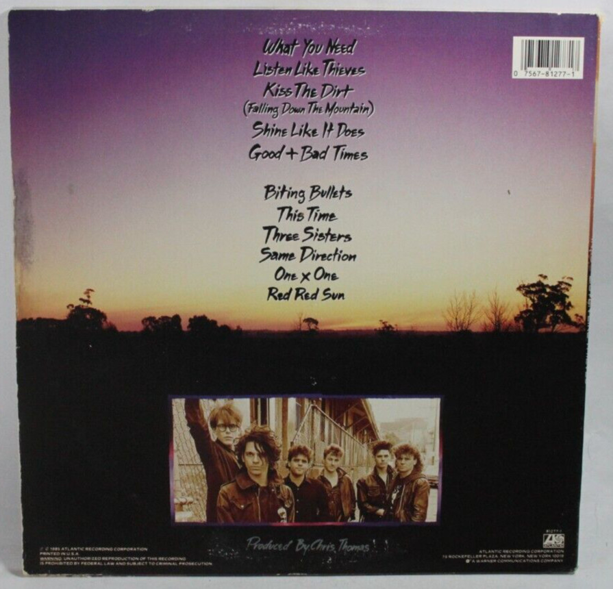 INXS – Lp – Listen Like Thieves – 80’s Electronic Rock Pop New Wave Indie