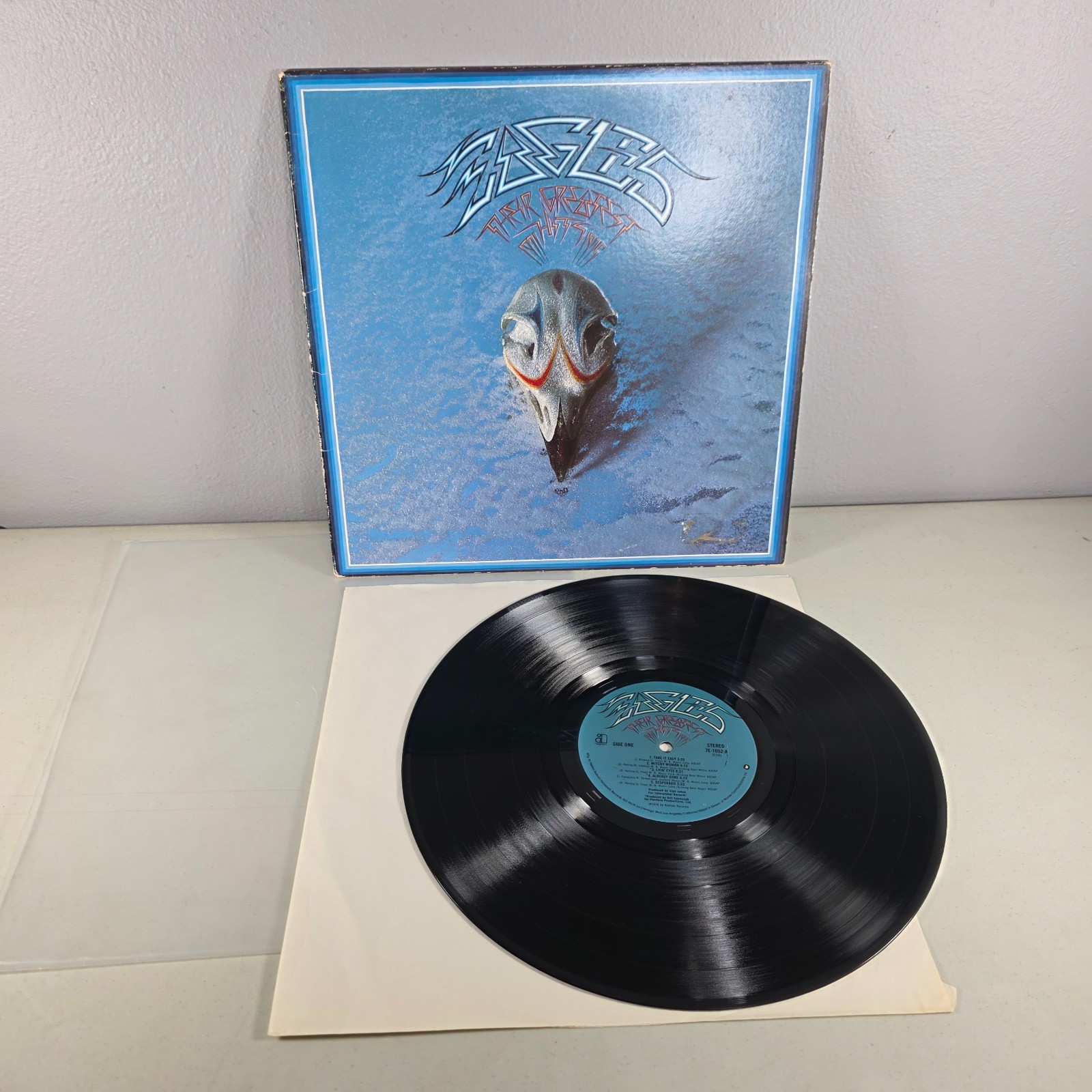 The Eagles – Their Greatest Hits 1971–1975 • 1976 Asylum LP • Vinyl Record