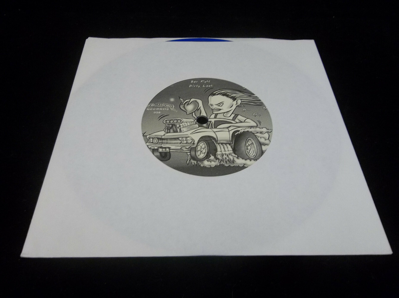 Windfall Psychopunch Split 7″ 2004 Blue Vinyl 78RPM Record Single