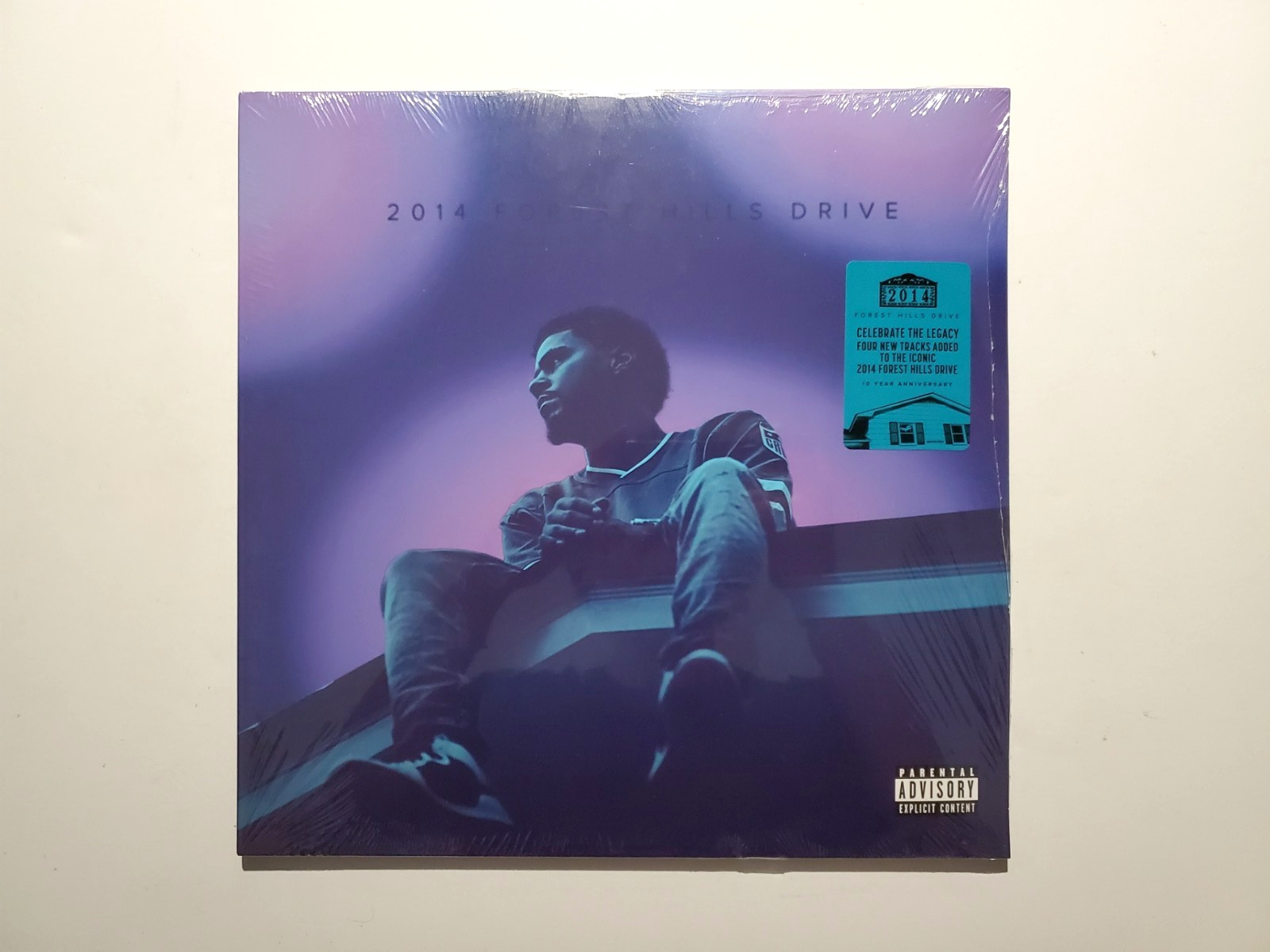 J. COLE – 2014 Forest Hill Drive **Light Blue Marble Color Vinyl** 2 LP **NEW**