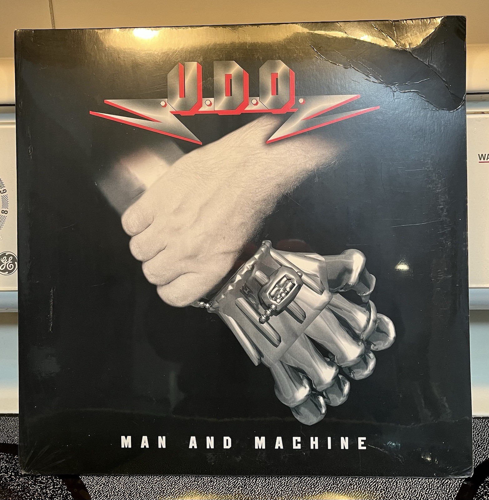 U.D.O. – Man And Machine limited to 1000 units Gatefold Vinyl LP SS Mint