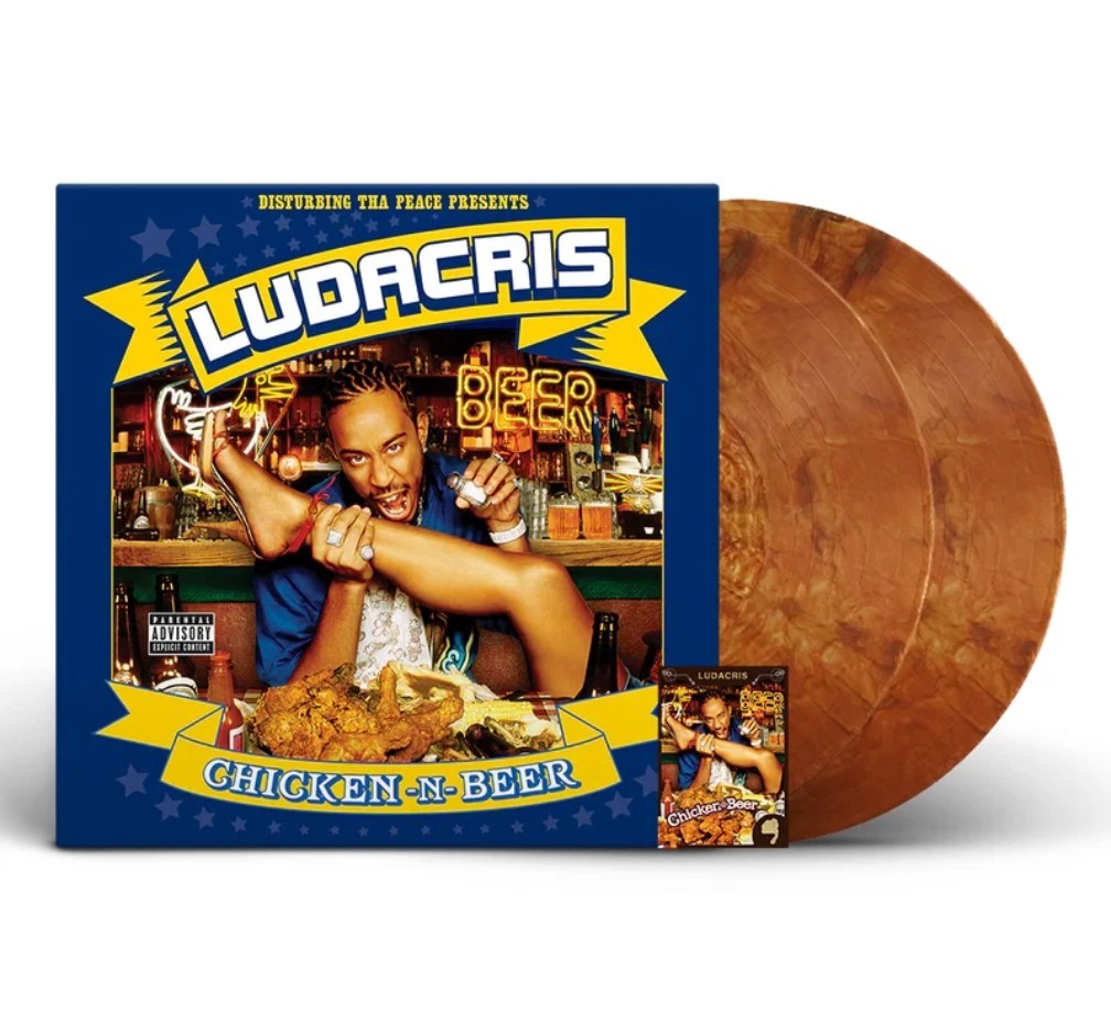 Ludacris – Chicken-N-Beer – 🟠 Chicken Nugget 2LP Vinyl Limited x/1000 – New ✅