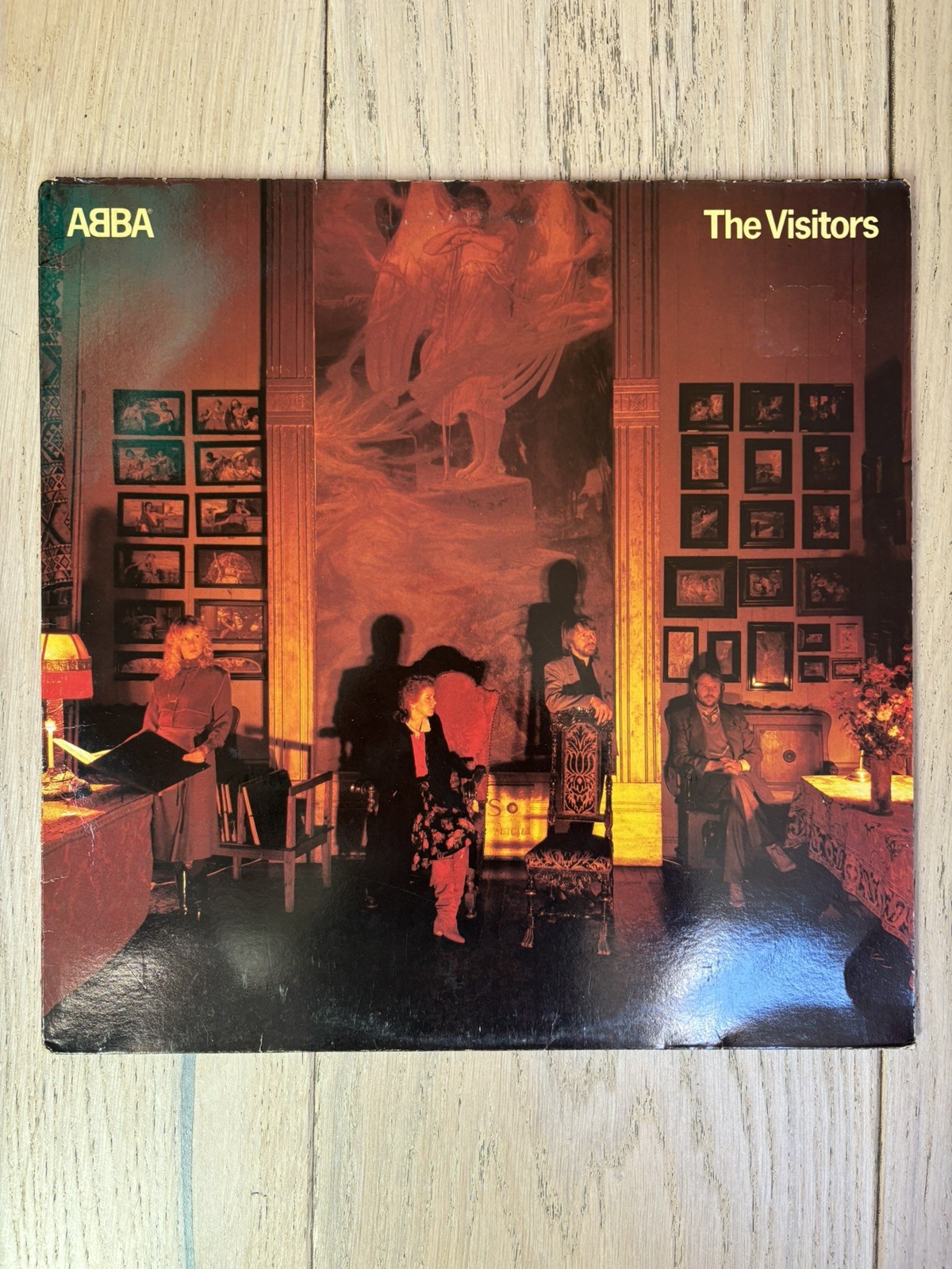 ABBA ‘The Visitors’ Vinyl Record 1981 Epic 10032 (Includes ‘Offers’ Insert)