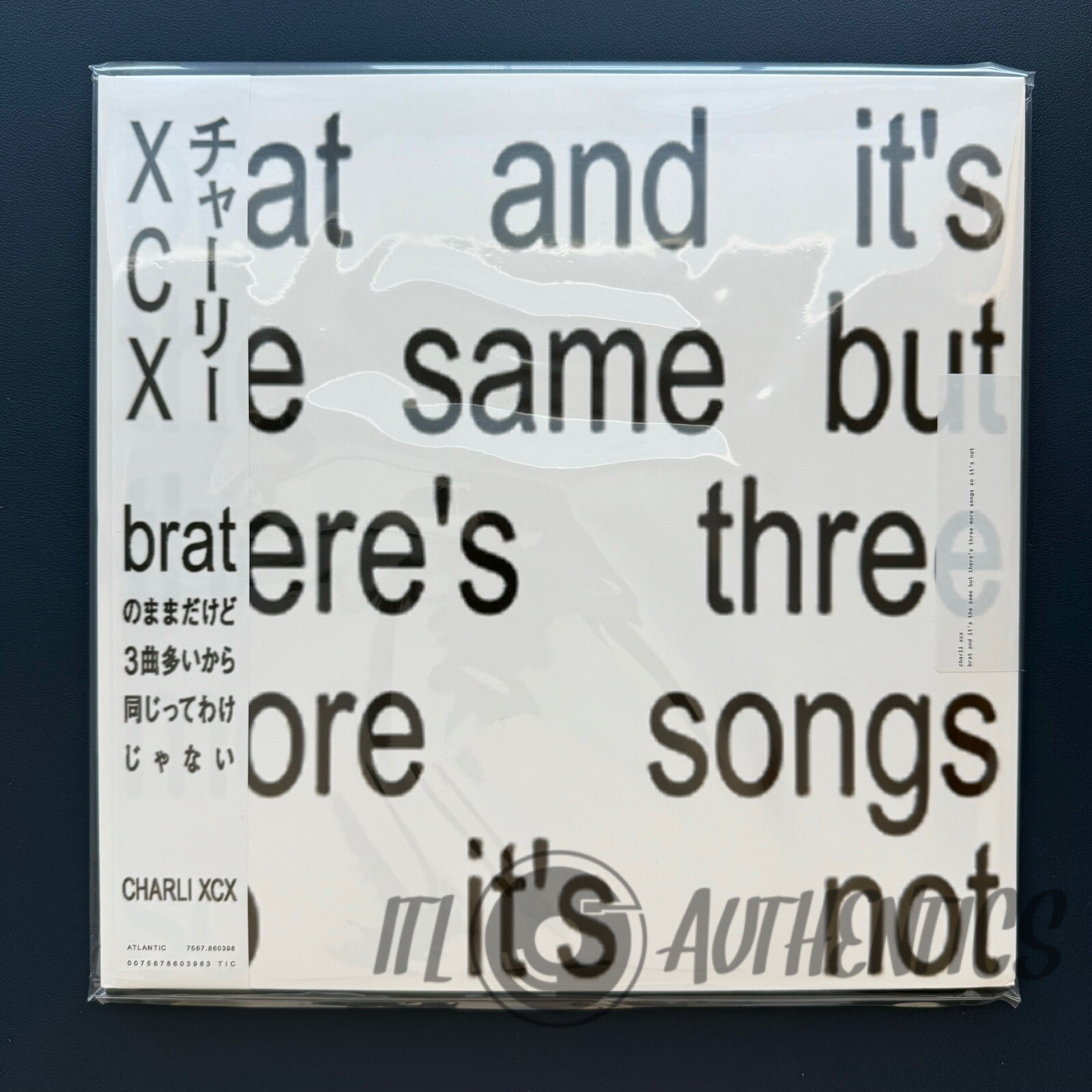 Charli XCX Brat And It’s The Same Deluxe Vinyl 2LP Japan Obi Edition Big Love