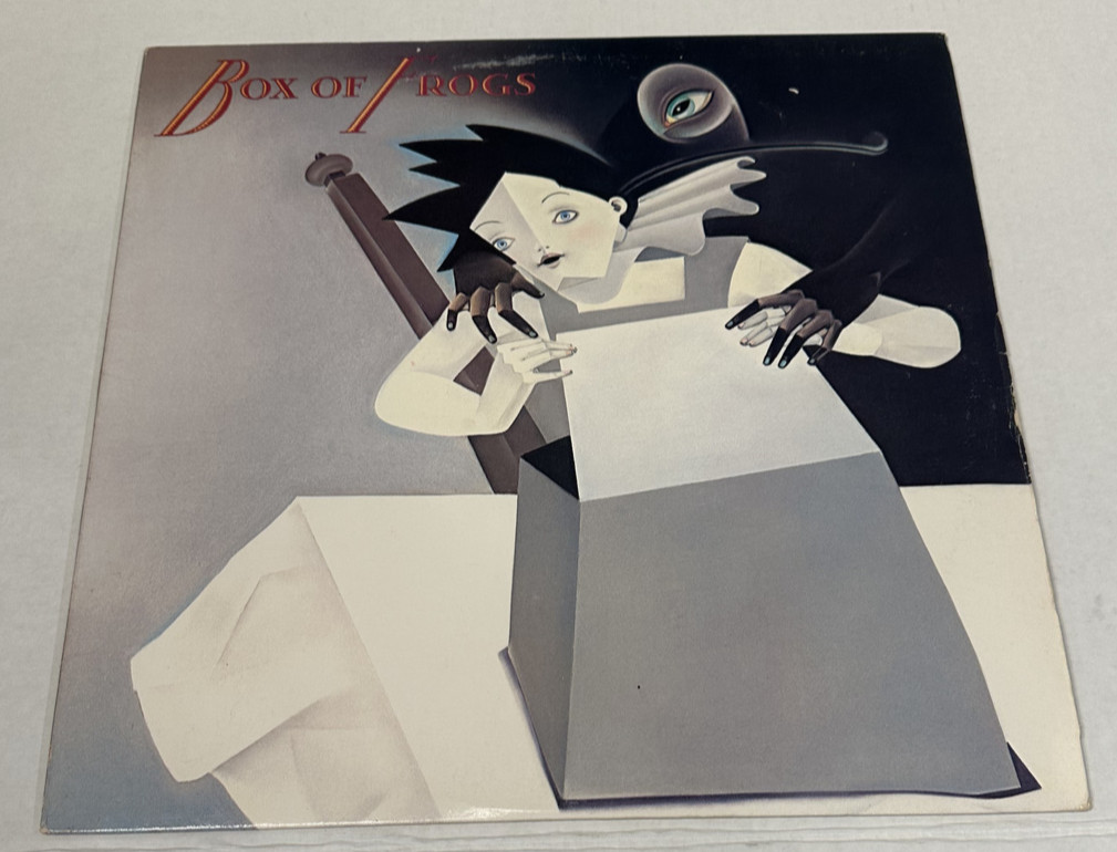 Box of Frogs 1984 LP Epic Records Vinyl VG+ Blues Rock Yardbirds Members