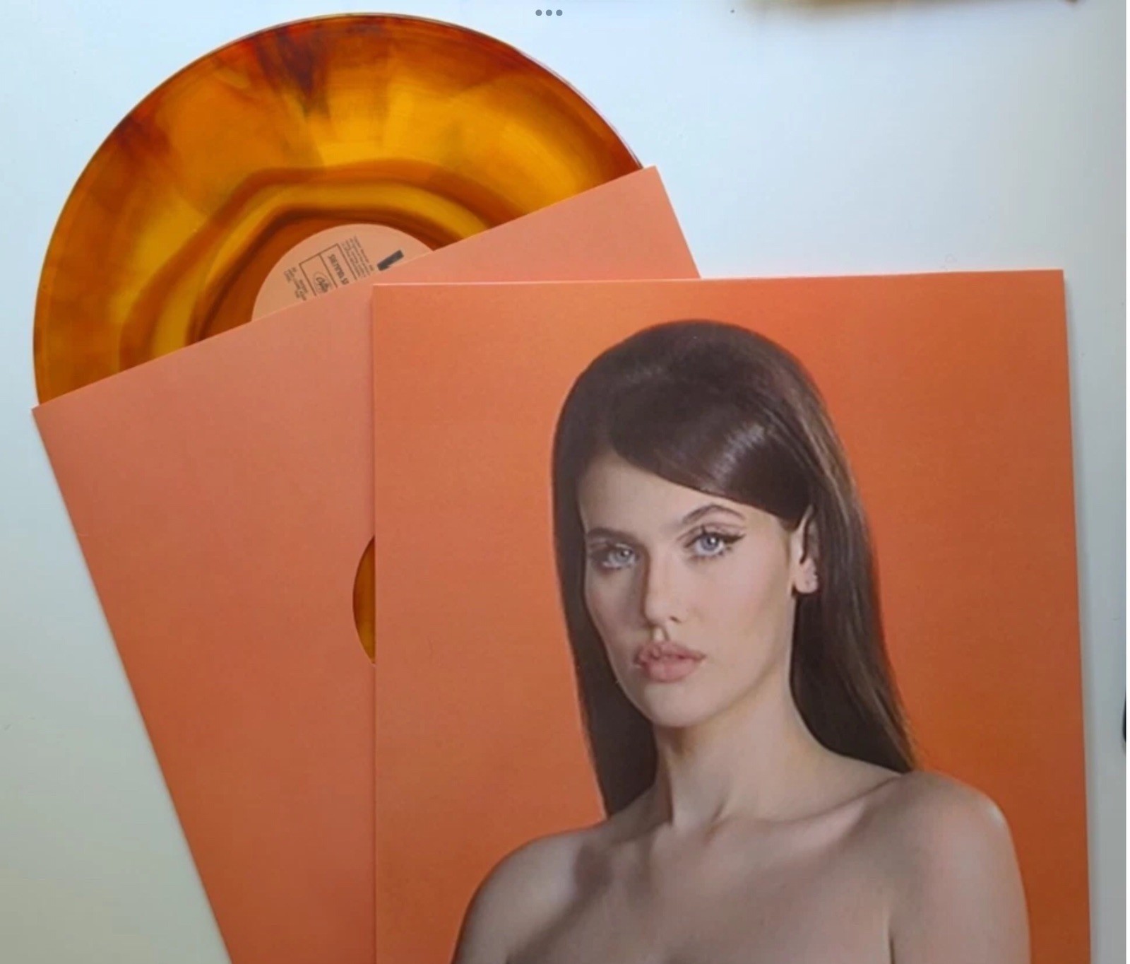 Sienna Spiro Visitor LP Blood Records Mahogany Melt Vinyl Limited 3000