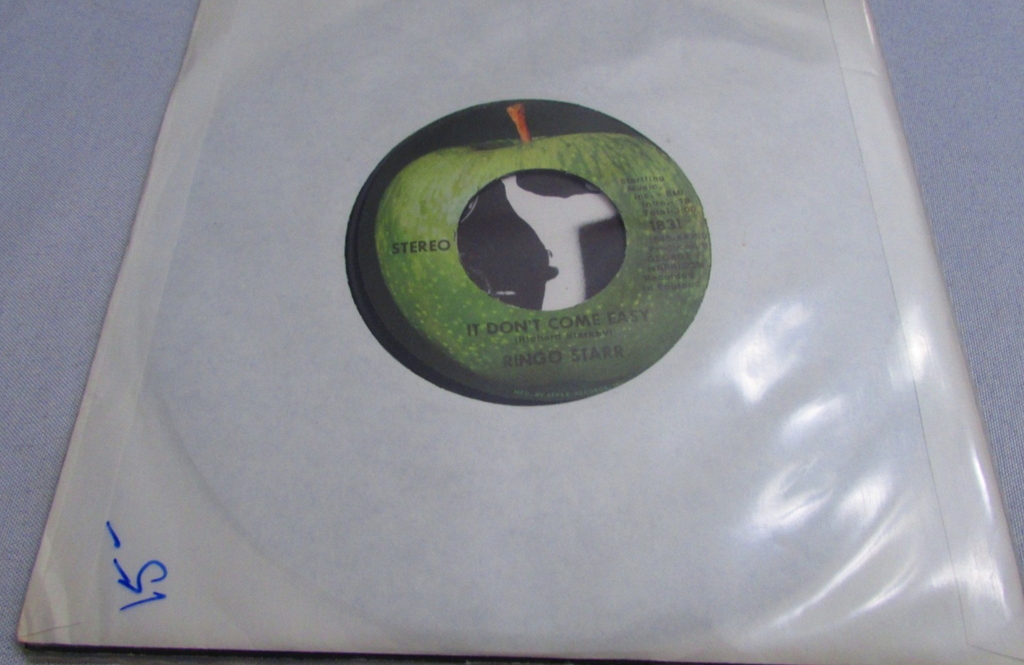 RINGO STARR IT DON’T COME EASY 7″ 45 RPM VINYL NM/NM R58
