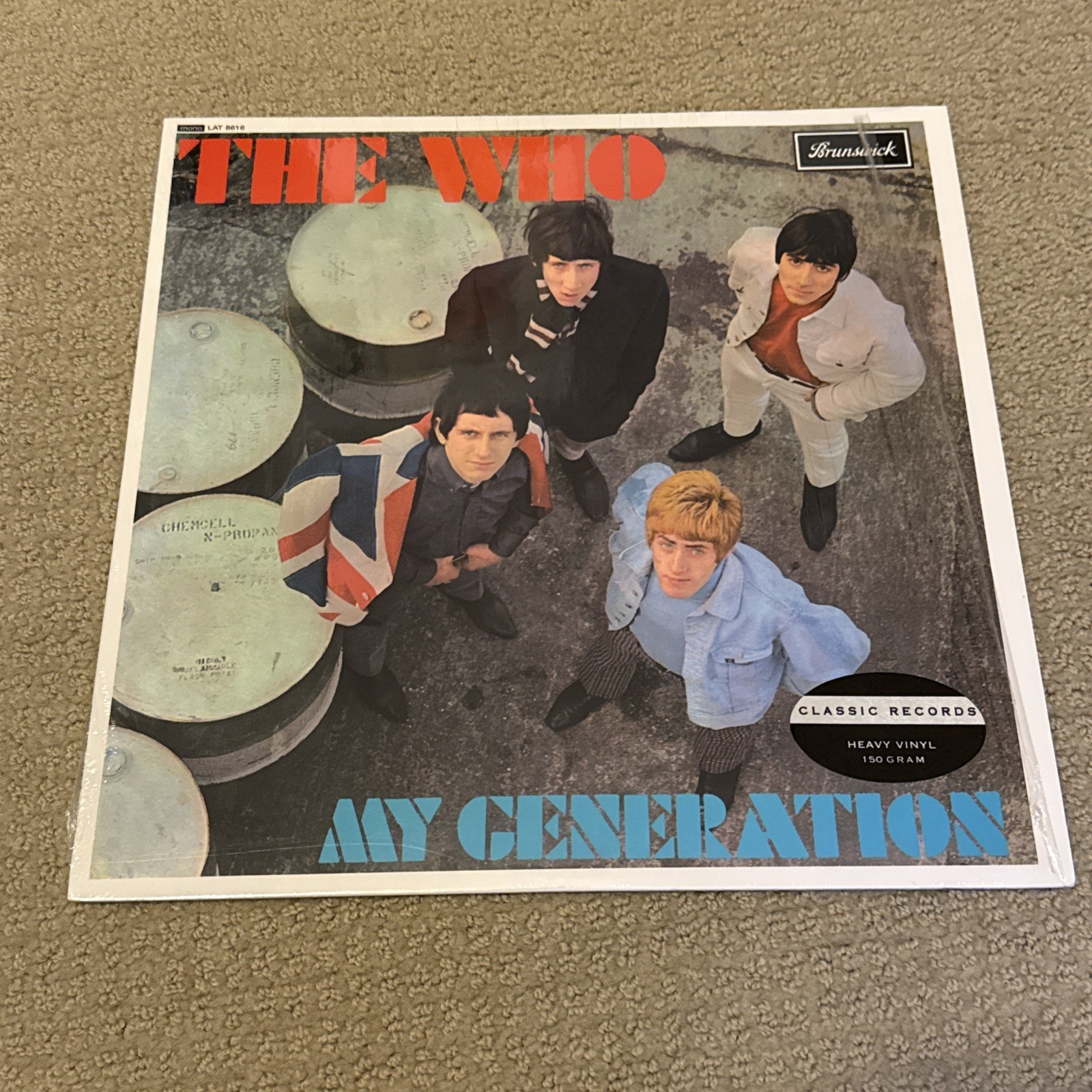 The Who My Generation Mono 2005 Classic Records Vinyl LP Pete Townshend 150g
