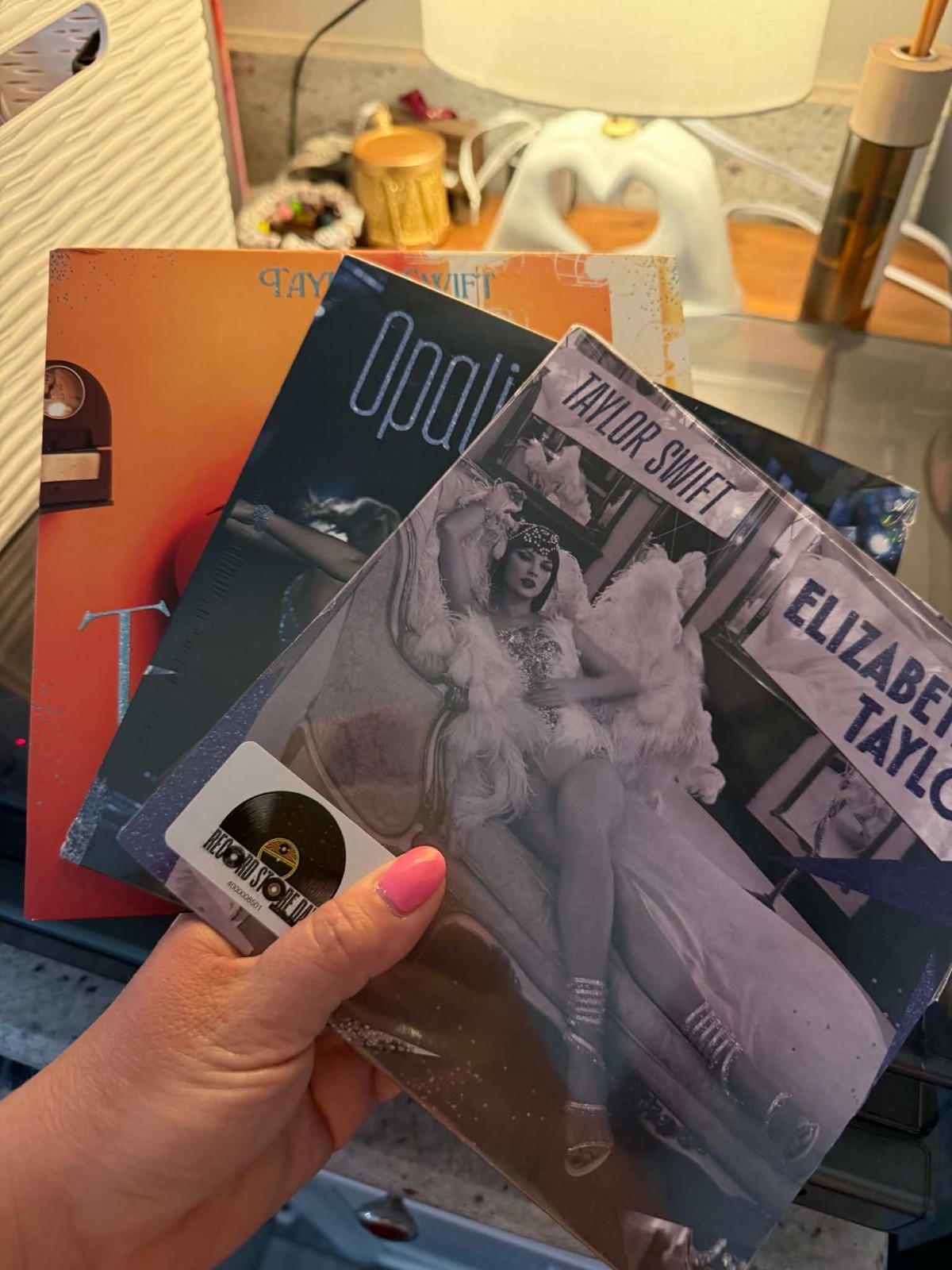 Taylor Swift – The Fate of Ophelia / Opalite / Elizabeth Taylor 7″ Vinyl Set
