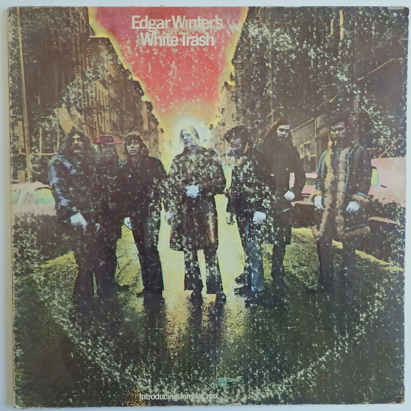 Edgar Winter’s White Trash Vinyl Lp Epic E 30512 1971 1st Press Rick Derringer