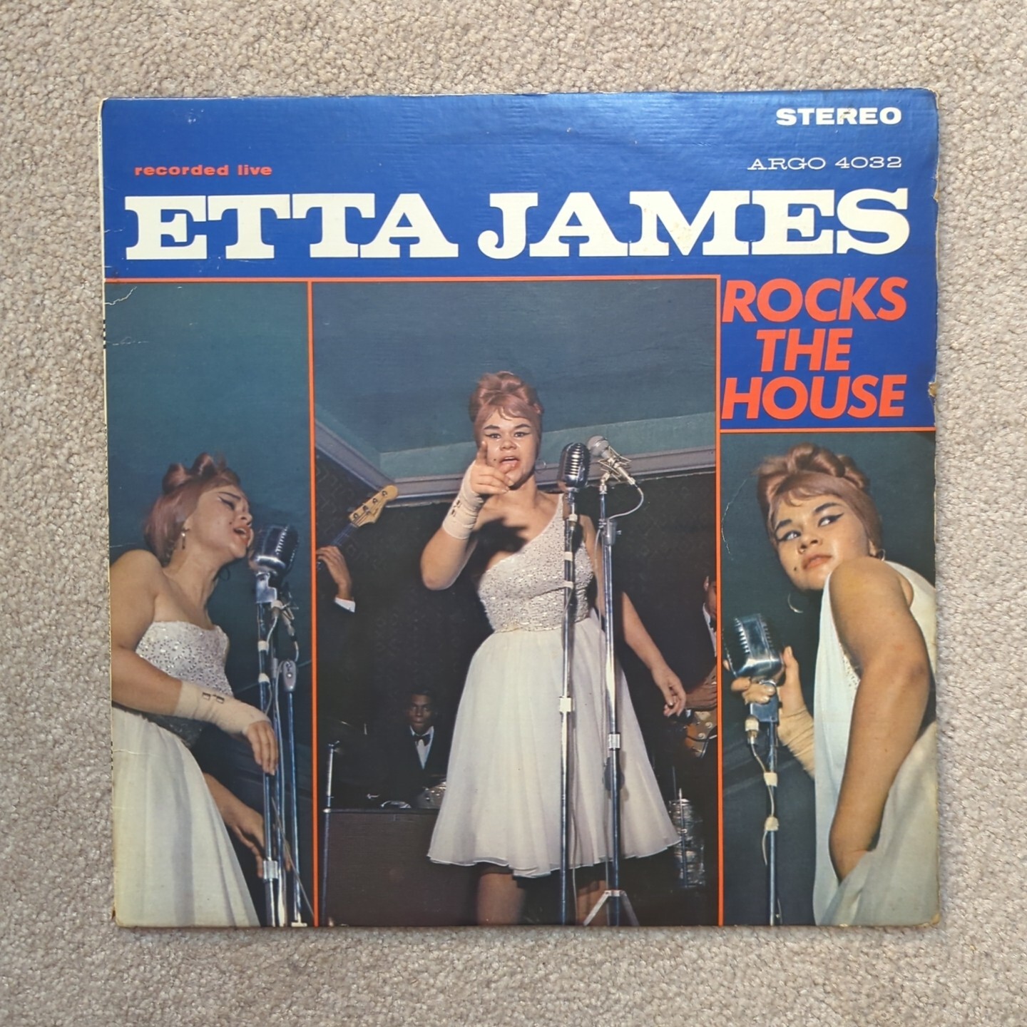 Etta James Rocks The House Vinyl. 1964 Stereo. ARGO 4032 LPS-4033