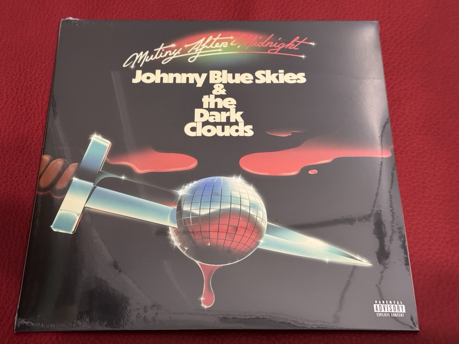 Johnny Blue Skies-Mutiny After Midnight-Off-White (Glazed Donut) Vinyl Rare