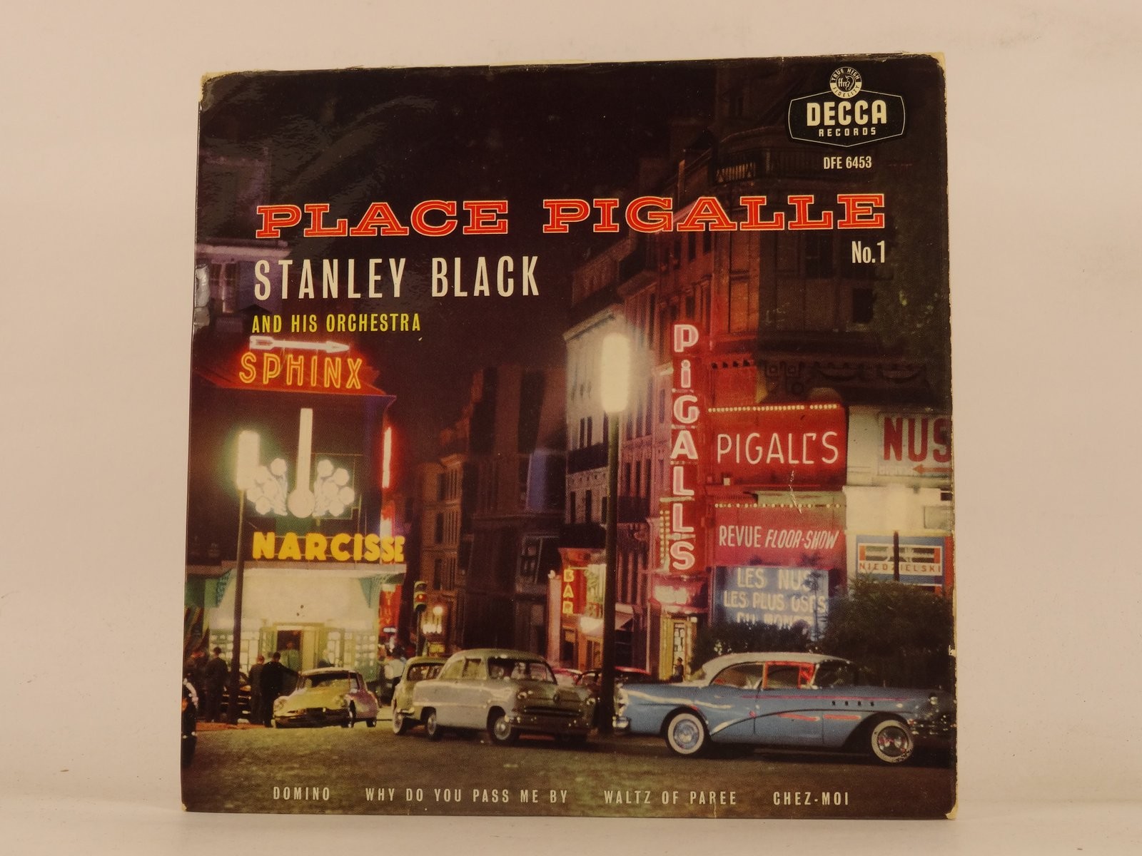 BLACK,STANLEY PLACE PIGALLE EP (137) 7″ DECCA