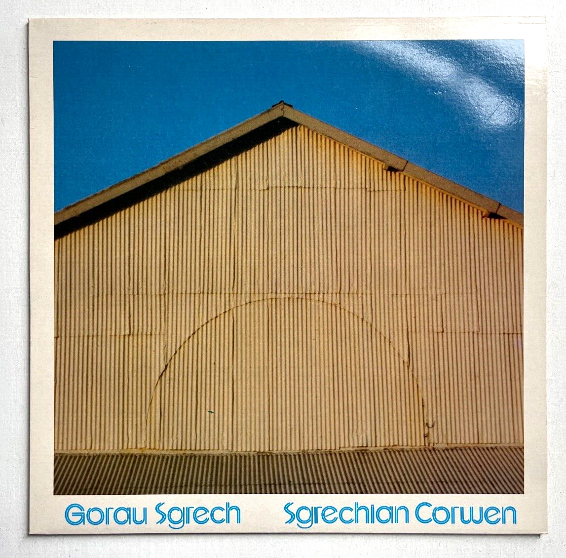 GORAU SGRECH SGRECHIAN CORWEN – VARIOUS * VINYL LP COM * TG 001 S * FREE P&P UK