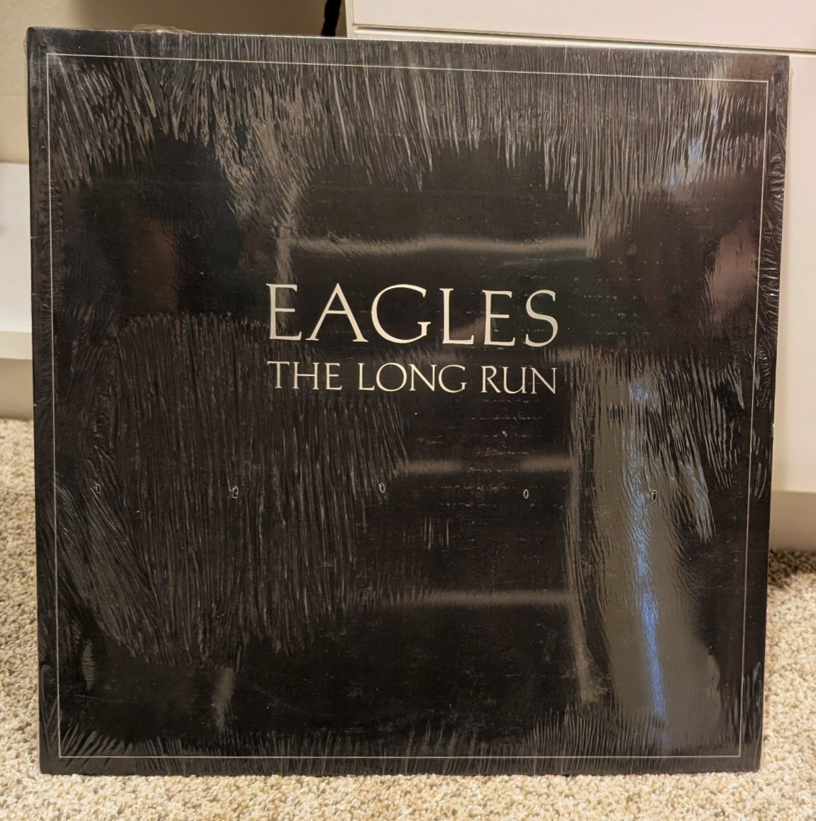 EAGLES THE LONG RUN ORIGINAL FIRST PRESSING STILL WRAPPED