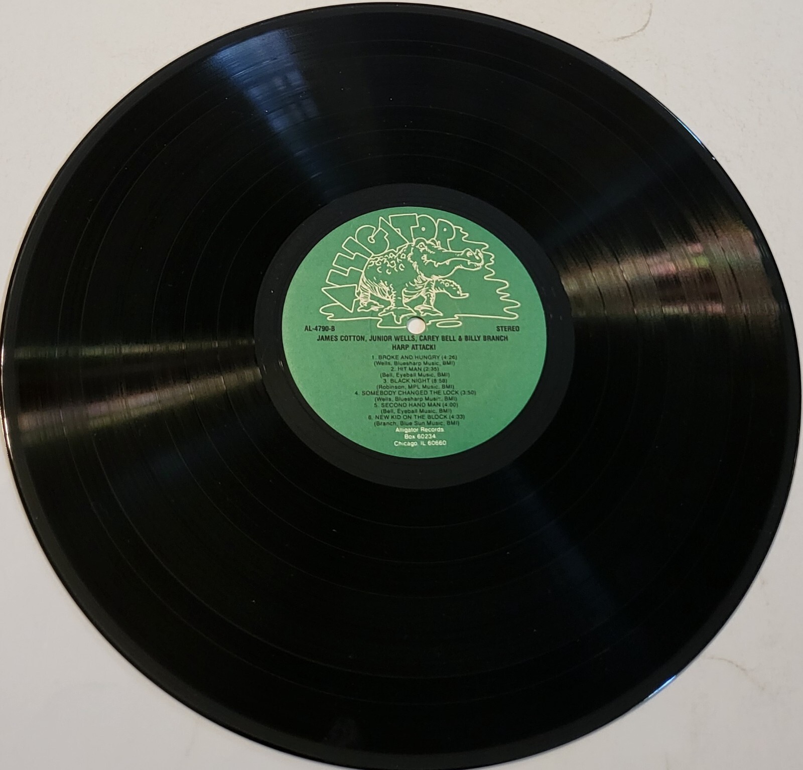 James Cotton, Junior Wells, Carey Bell, Billy Branch Harp Attack! AL 4790 EX