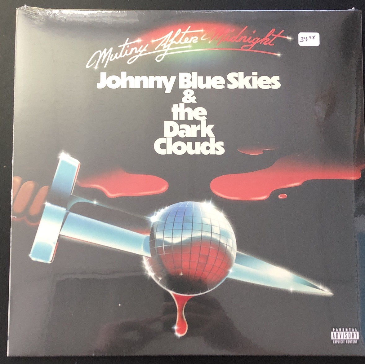 Johnny Blue Skies Mutiny After Midnight LP [Vinyl New] Free Matchbook & Postcard