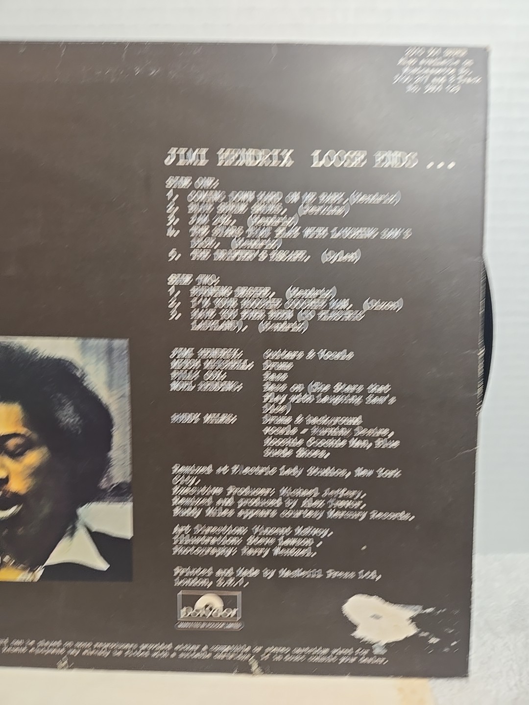 JIMI HENDRIX LOOSE ENDS 1973 POLYDOR RECORDS IMPORT 2310-301 LP England