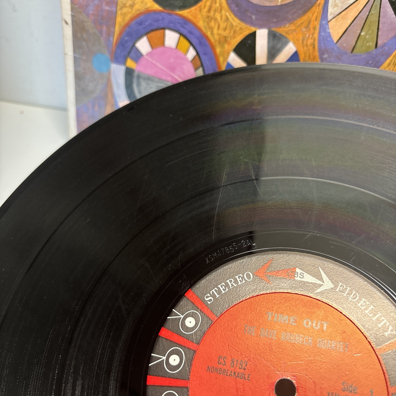 The Dave Brubeck Quartet Time Out Vinyl LP 1961 Columbia CS 8192