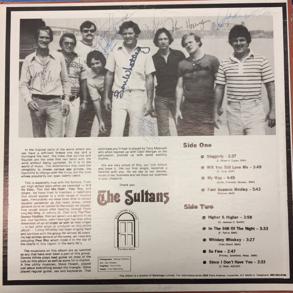 The Sultans (6) – Our Way 1978 LP Backstage Limited NR9972 Near Mint (NM or M-)