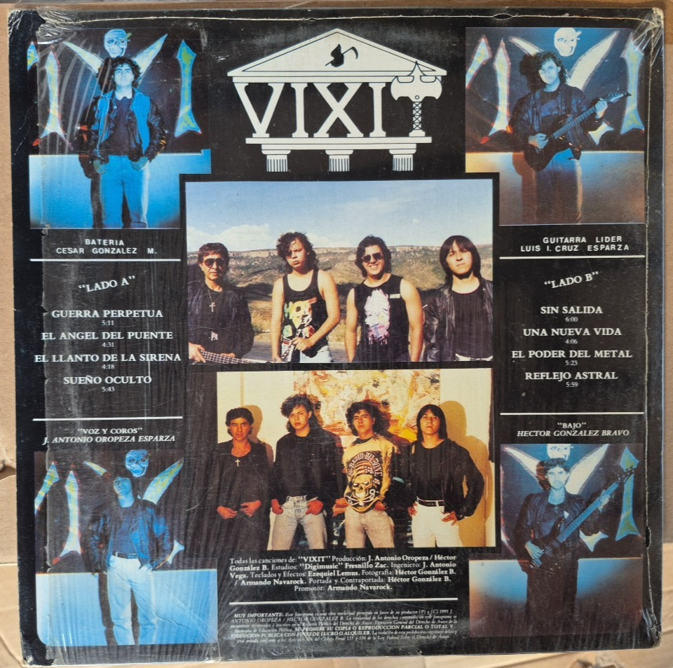 VIXIT – El PODER DEL METAL – LP VINILE 33 GIRI MEXICO