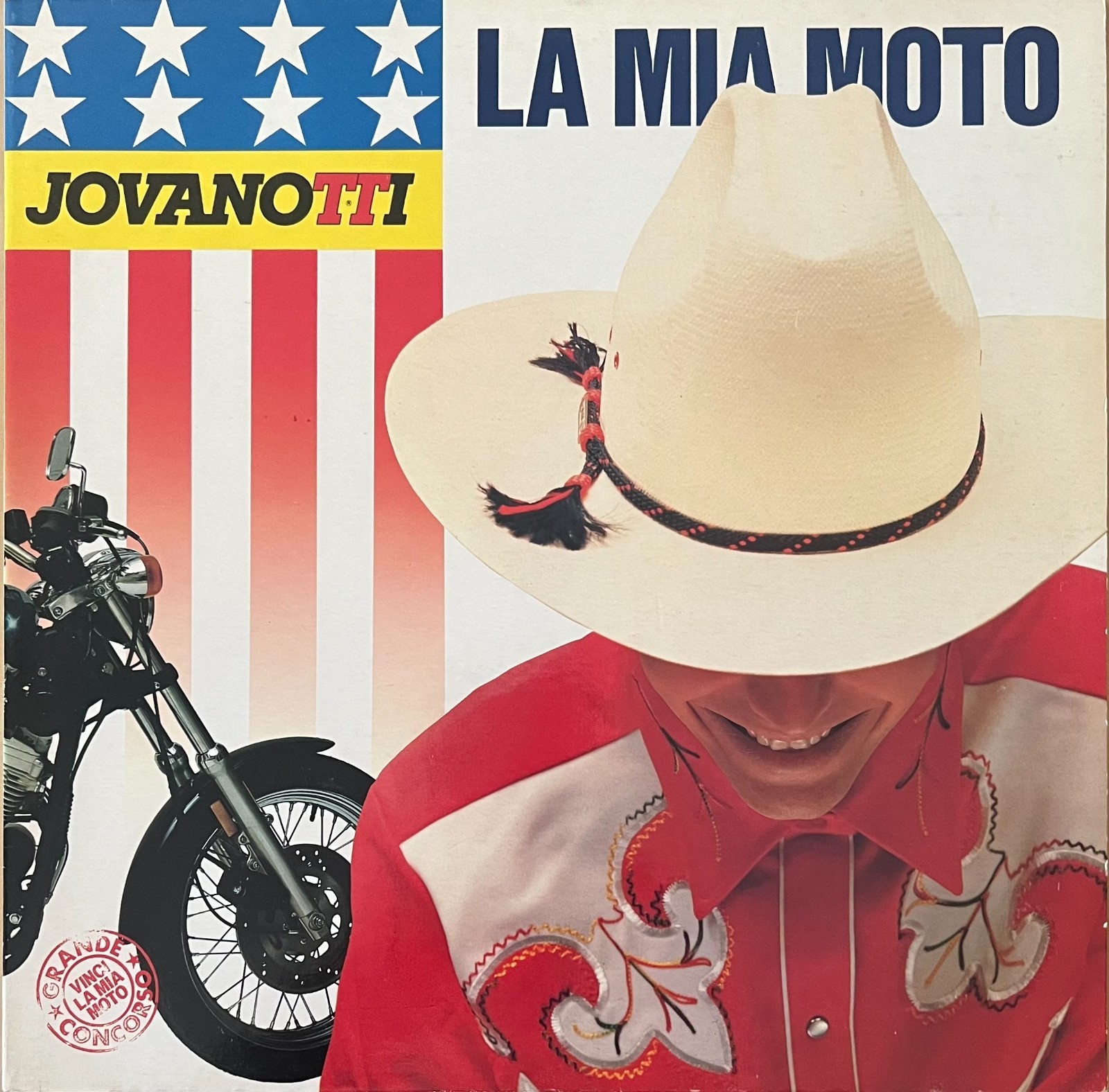 NEAR MINT “La Mia Moto” LP Jovanotti 1989 CBS 1989 Italian Import