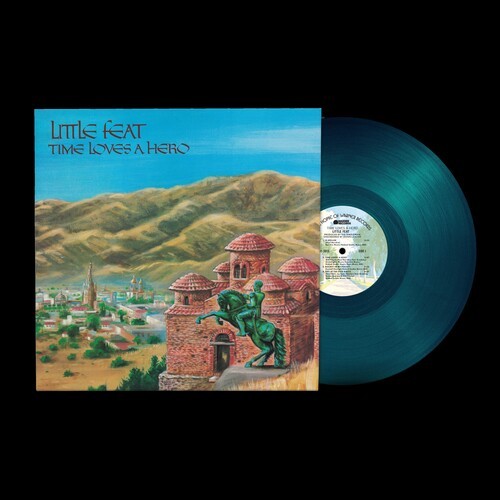 Little Feat – Time Loves A Hero [New Vinyl LP] Blue, Colored Vinyl, Brick & Mort