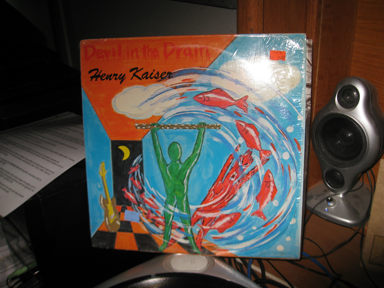 Henry Kaiser Devil In The Drain SHRINK SST-018 + SST AD Inserts!! NM-/EX