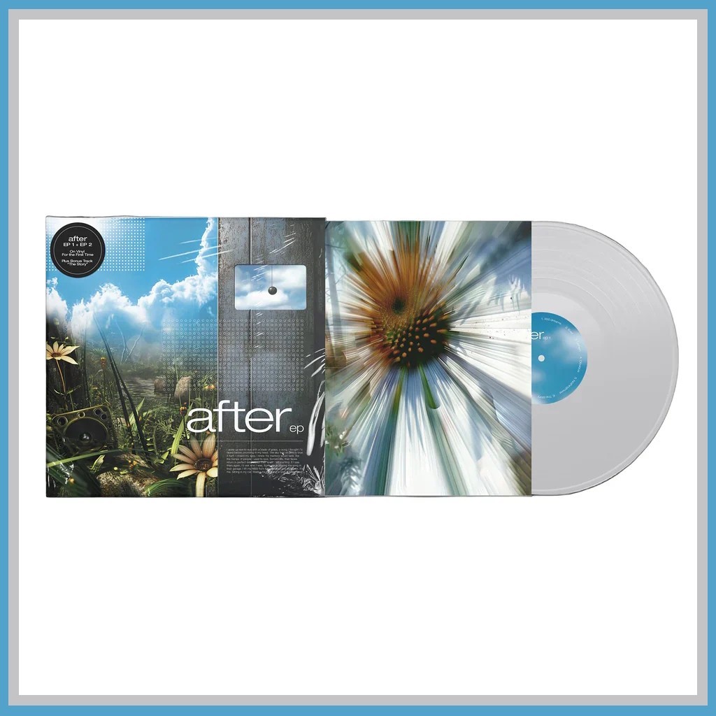 After EP1 + EP2 Vinyl Signed Jacket Cover CLEAR color AUTOGRAPHED