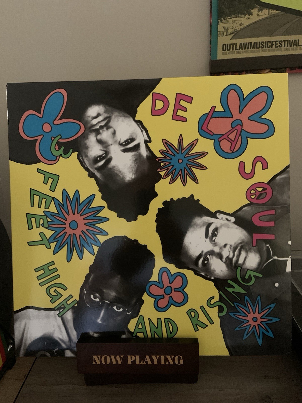 De La Soul 3 Feet High & Rising 2023 Reissue Magenta Vinyl, 2 LPS