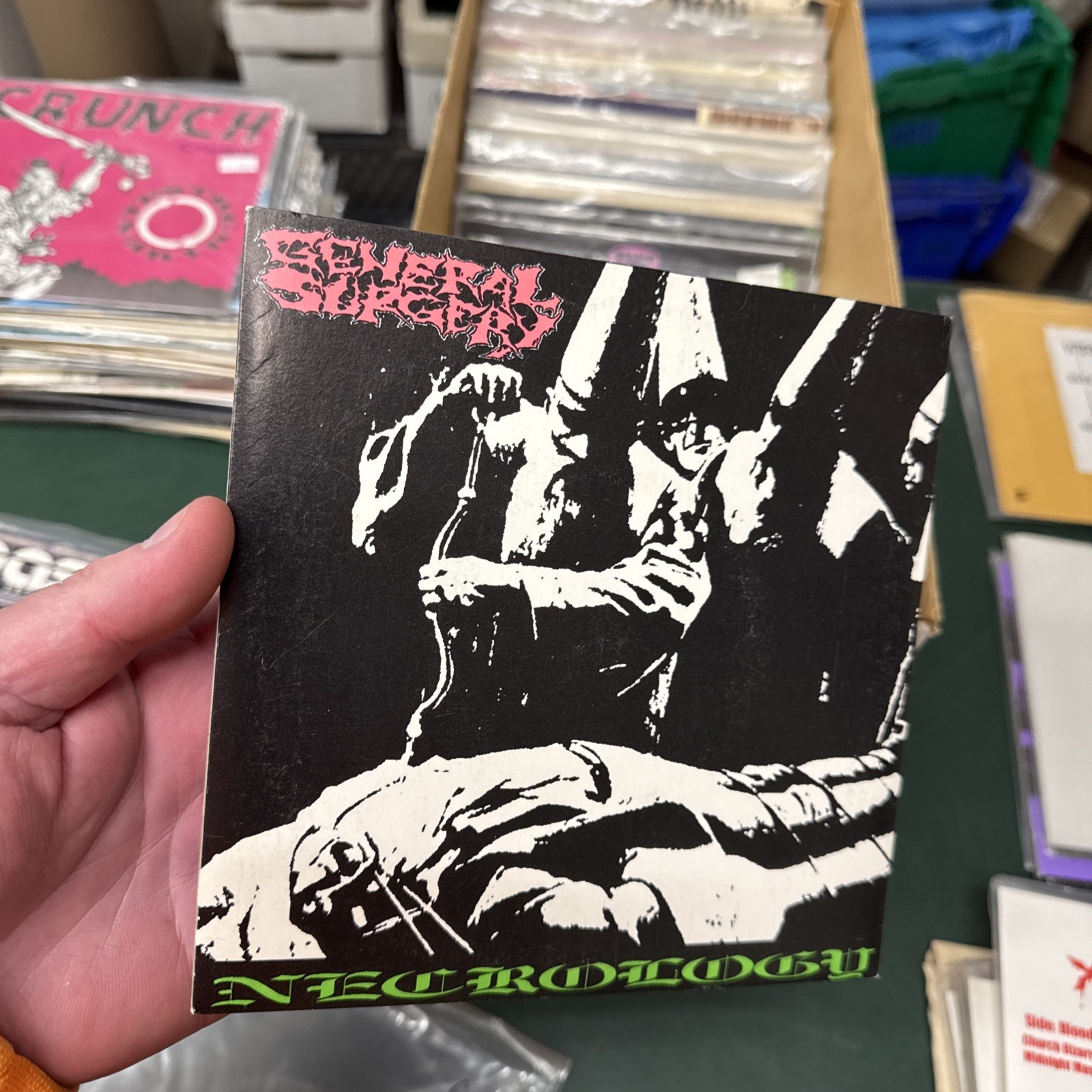 General Surgery – Necrology EP 1991 Relapse Records – RR-006