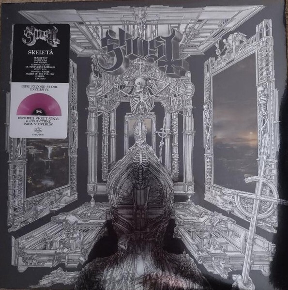 GHOST – Skeleta LP – COLORED VINYL ALBUM – SEALED NEW RECORD – Papa Heavy Metal