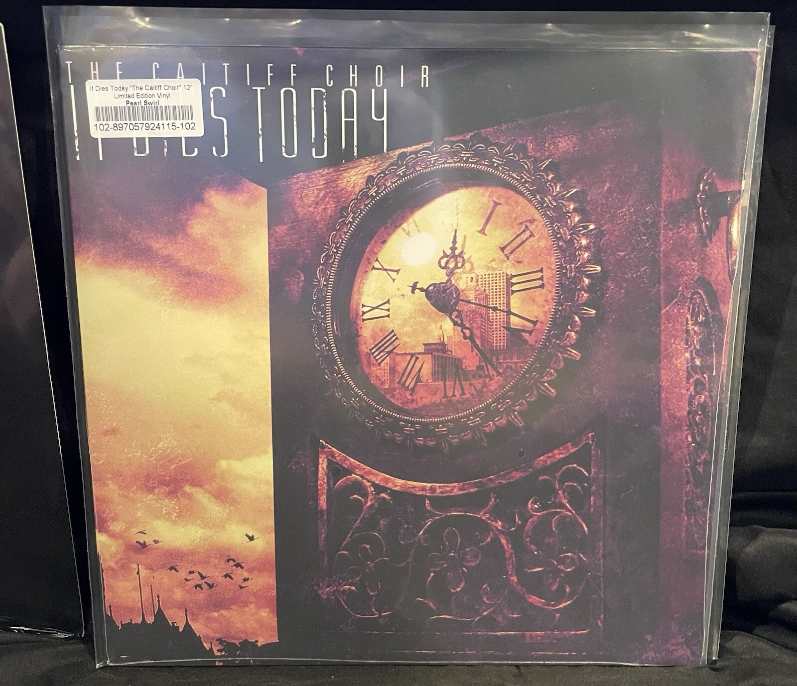 It Dies Today ‎”The Caitiff Choir” Pearl Swirl Vinyl LP Out Of 8