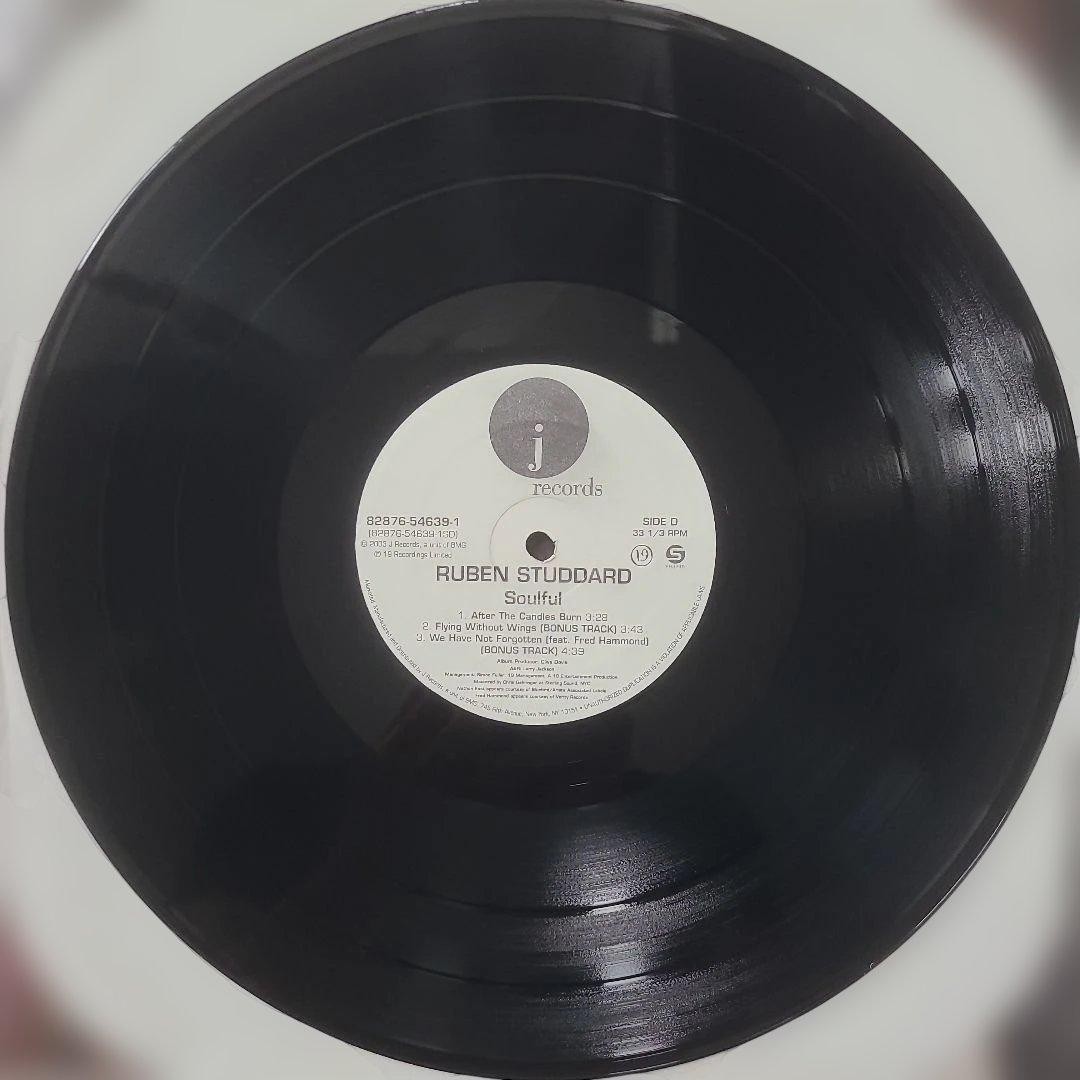 Ruben Studdard Soulful Vinyl LP Near Mint Condition R&B 2000s Classic