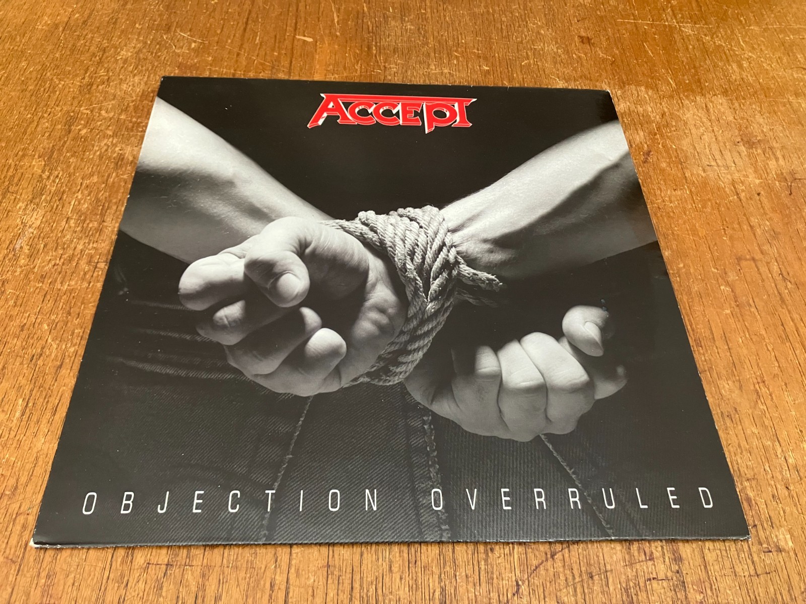 ACCEPT Objection Overruled LP Vinyl 1995 Dutch 1st Press VERY RARE U.D.O.