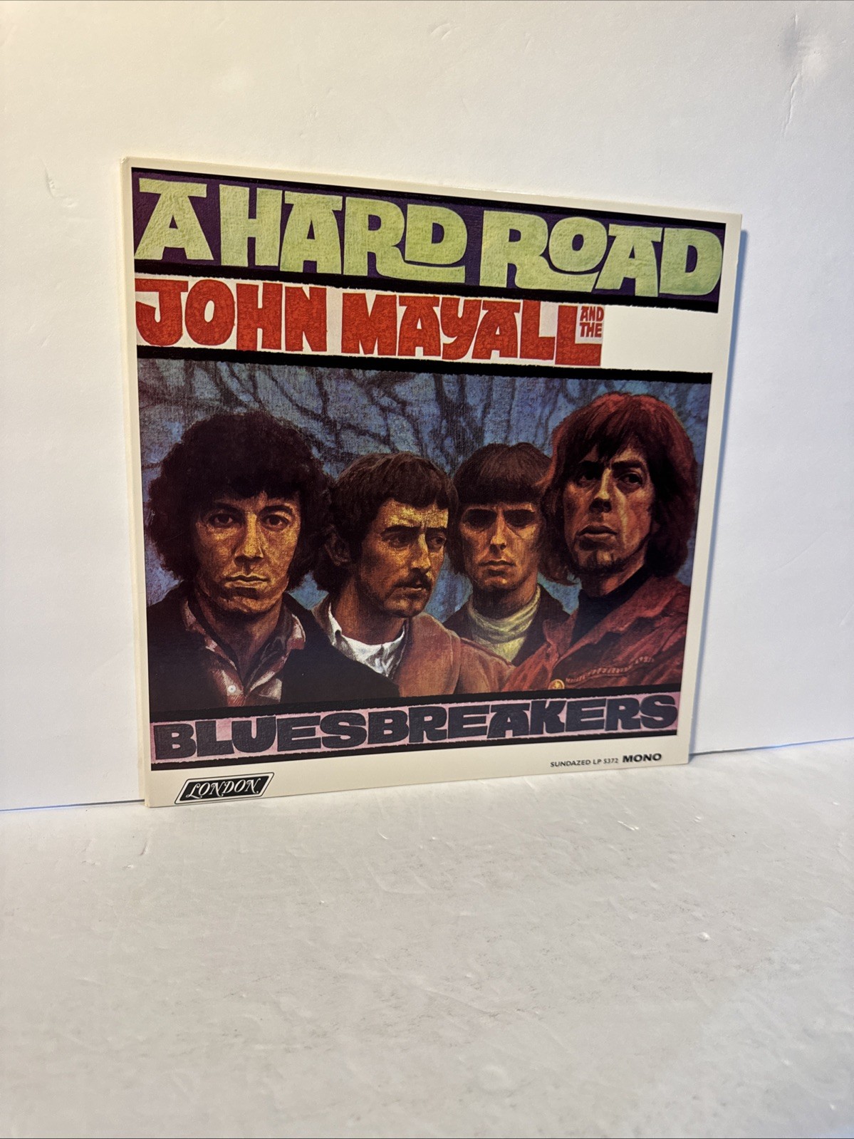 John Mayall Bluesbreakers A Hard Road Mono Clear Vinyl LP Sundazed LP 5372 VG