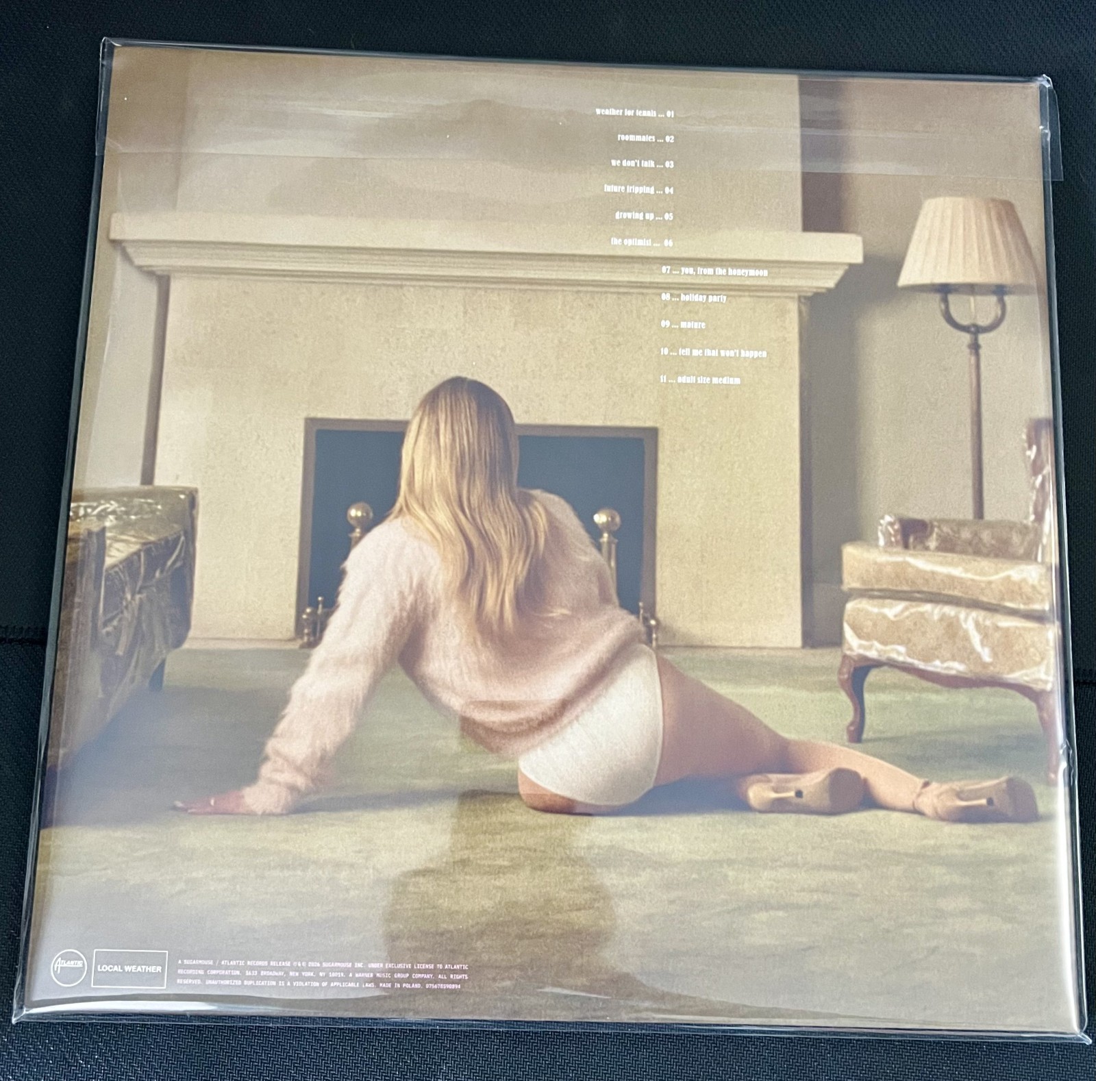 *HAND-SIGNED COVER IN PERSON* Hilary Duff – “Luck…Or Something” Pink Vinyl