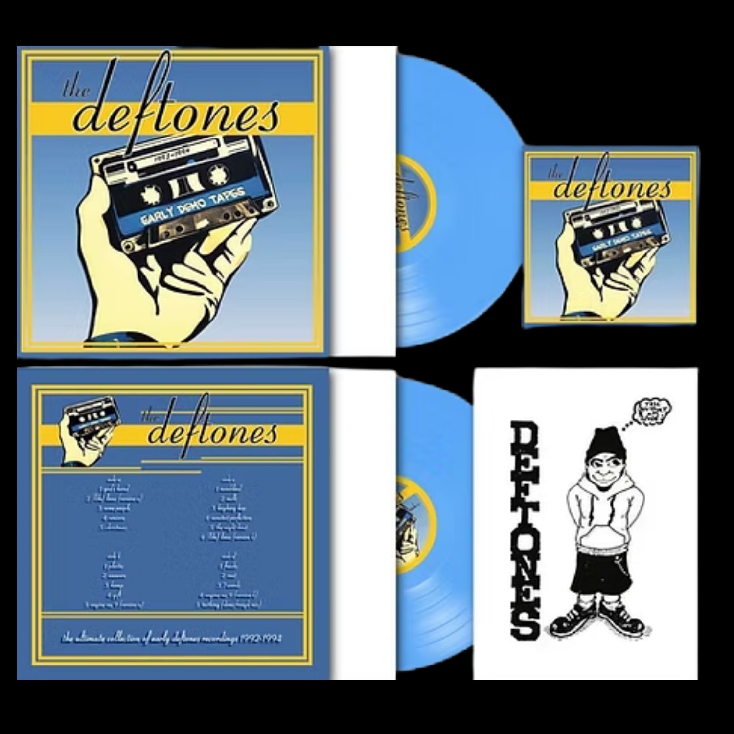 Deftones – The Early Demo Tapes Blue Coloured Vinyl 2026 Import 2LP New & Sealed