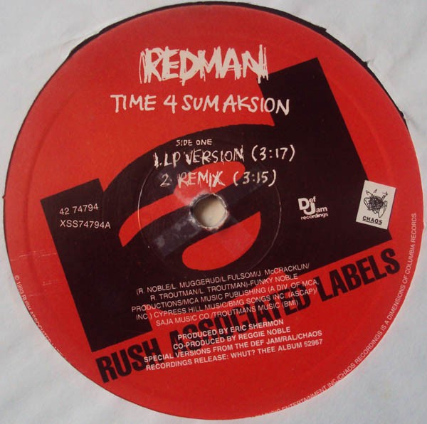 Redman – Time 4 Sum Aksion / Rated “R” (12″) (Fair (F)) – 3850618780