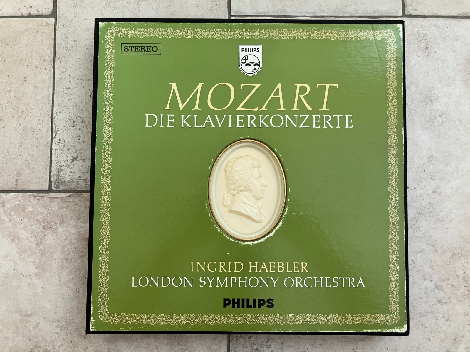 Mozart Ingrid Haebler ‎_ Complete Piano Concertos _ 12 X LP Vinile BoxSet 1970