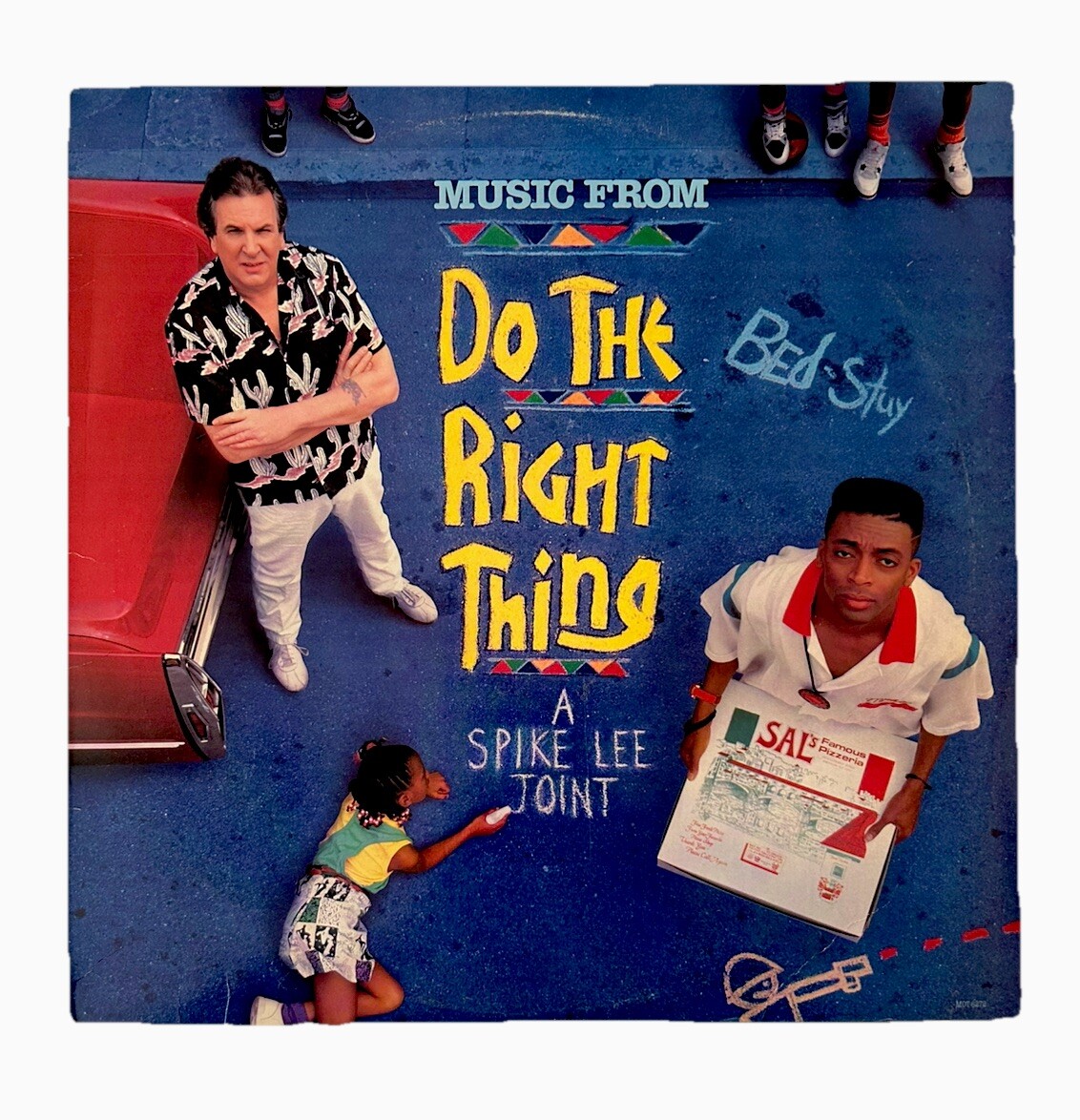 Rare DO THE RIGHT THING Orig 1989 Full Soundtrack Vinyl LP VG- Hip Hop Spike Lee